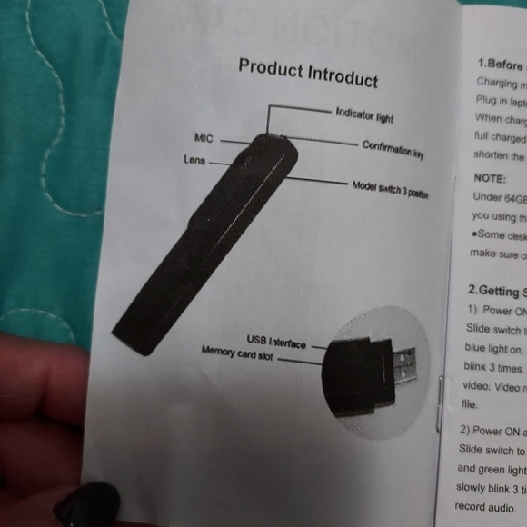 Mini Spy body camera HD1080P NEW DVGD - Picture 5 of 14